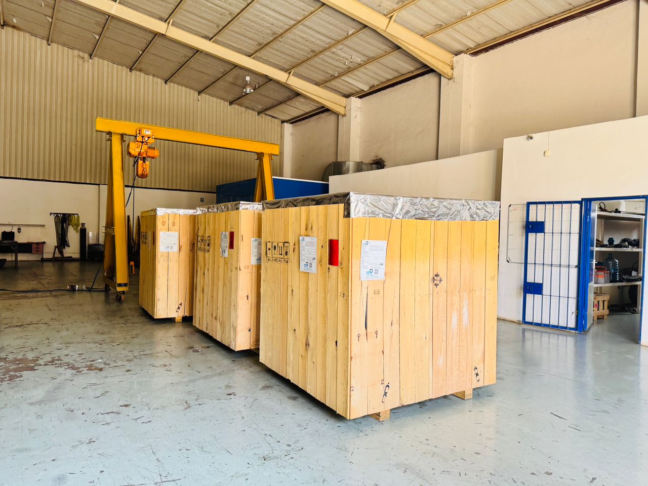 Modern warehouse facility
